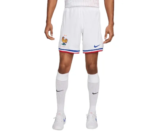 lacitesport.com - Nike Equipe de France Short Domicile 2024 Homme, Couleur: Blanc, Taille: L