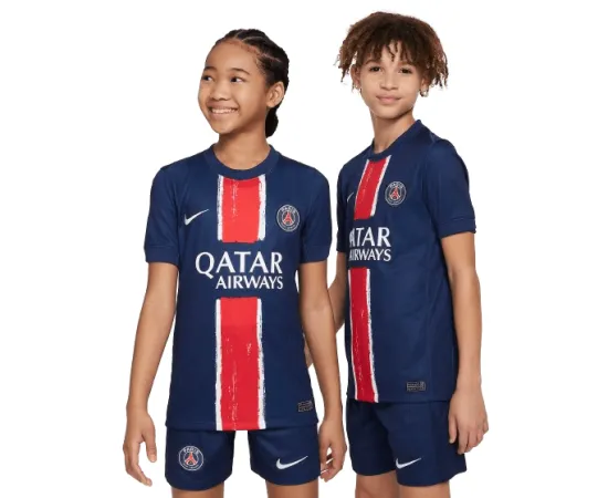 lacitesport.com - Nike PSG Maillot Domicile 24/25 Enfant, Couleur: Bleu, Taille: M (enfant)