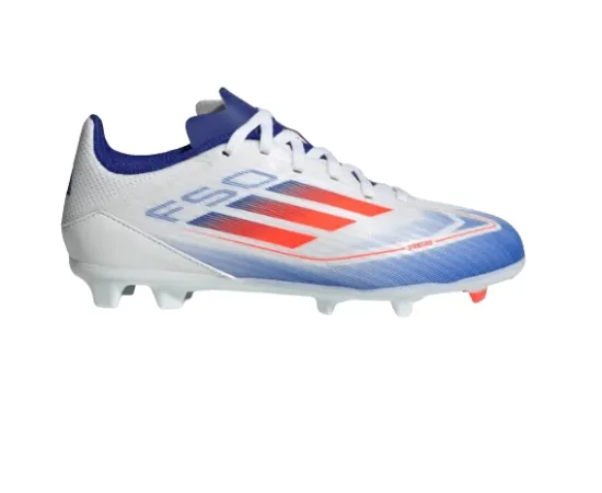 lacitesport.com - Adidas F50 League FG/MG Chaussures de foot Enfant, Couleur: Blanc, Taille: 34