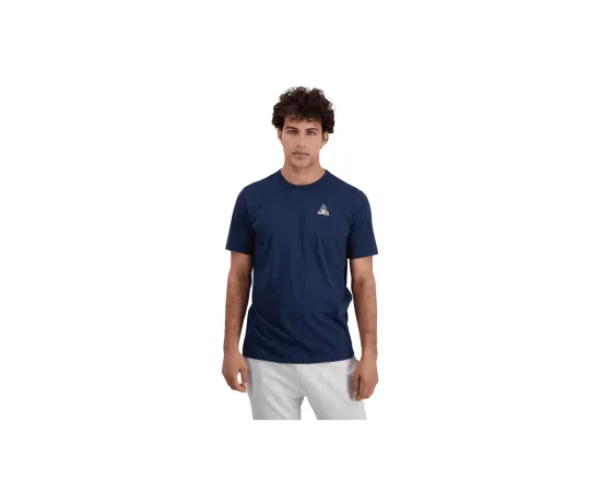 lacitesport.com - Le Coq Sportif ESS SS N1 T-shirt Homme, Couleur: Bleu, Taille: L