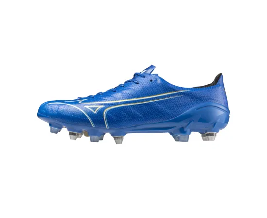 lacitesport.com - Mizuno Alpha Japan Mix Chaussures de foot Adulte, Couleur: Bleu, Taille: 41