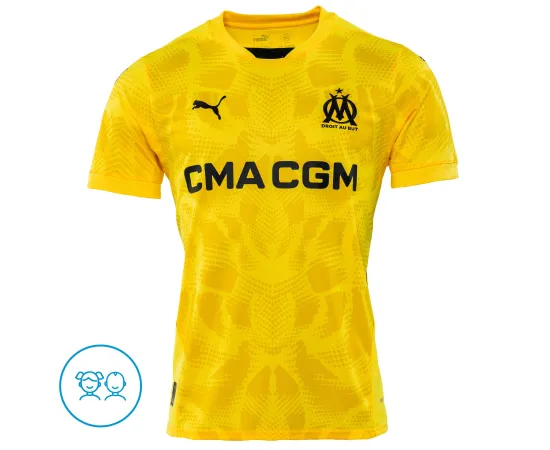 lacitesport.com - Puma OM Maillot Gardien 24/25 Enfant, Taille: M (enfant)