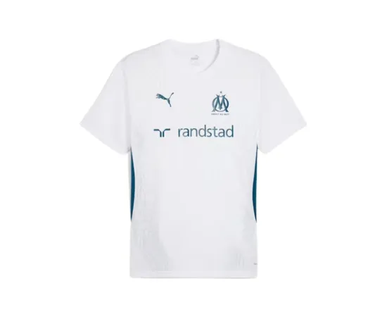 lacitesport.com - Puma OM Maillot Training 24/25 Homme, Couleur: Blanc, Taille: L