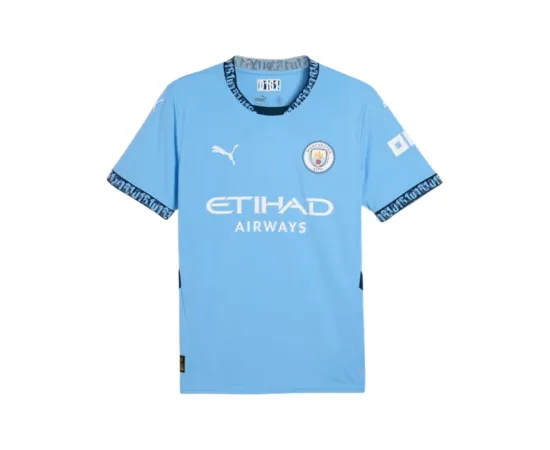 lacitesport.com - Puma Manchester City Maillot Domicile 24/25 Homme, Couleur: Bleu, Taille: L