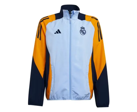 lacitesport.com - Adidas Real Madrid Veste de présentation 24/25 Enfant, Couleur: Bleu, Taille: 13/14 ans