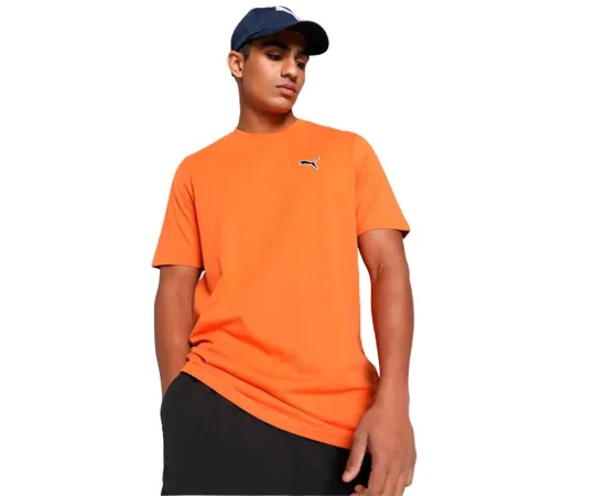 lacitesport.com - Puma Better Essential T-shirt Homme, Couleur: Orange, Taille: M