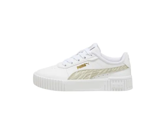 lacitesport.com - Puma PS Carina 2 Zebra Chaussures enfant, Couleur: Blanc, Taille: 28,5