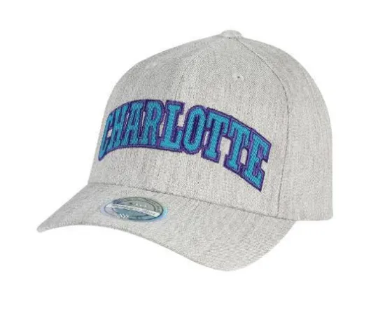 lacitesport.com - Mitchell&Ness Charlotte Hornets Casquette Unisexe, Taille: TU