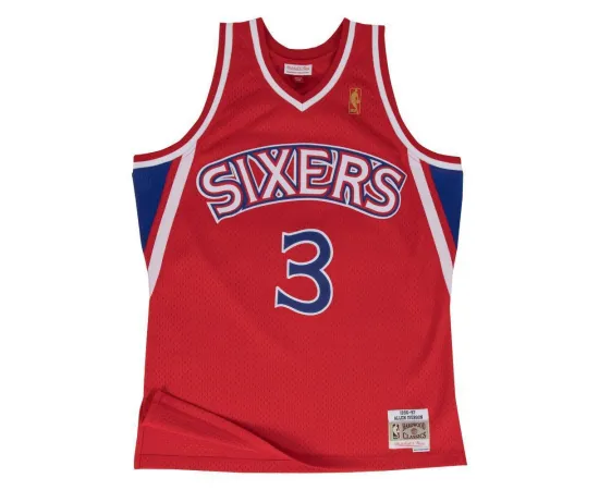 lacitesport.com - Mitchell&Ness NBA Allen Iverson Philadelphia 76ers Swingman Maillot de basket Adulte, Taille: XL