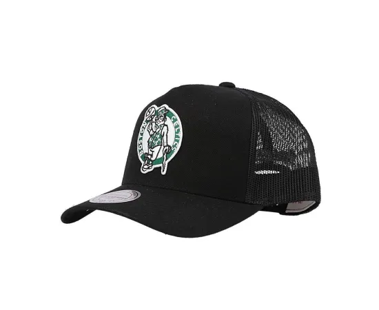 lacitesport.com - Mitchell&Ness Logo Classic Trucker Boston Celtics Casquette Unisexe, Taille: TU