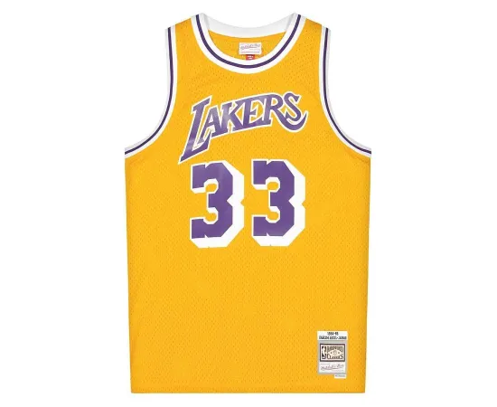 lacitesport.com - Mitchell&Ness Karim ABDULJABBAR Los Angeles Lakers Swingman Maillot de basket Adulte, Taille: S