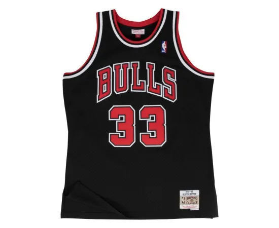 lacitesport.com - Mitchell&Ness Scottie Pippen Chicago Bulls Swingman Maillot de basket Adulte, Taille: S