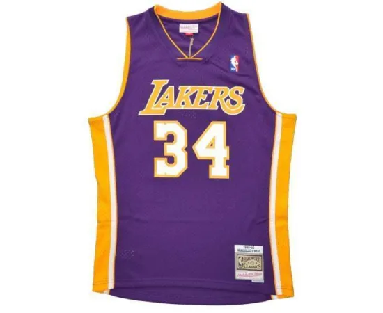 lacitesport.com - Mitchell & Ness Shaquille O'Neal Los Angeles Lakers Swingman Maillot de basket Adulte, Taille: S