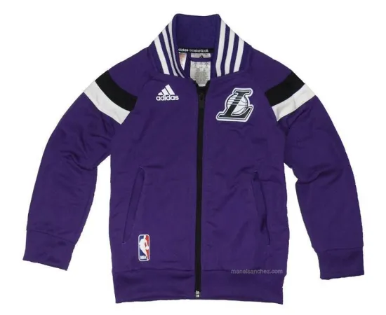 lacitesport.com - Adidas Winter Hoops Los Angeles Lakers Veste Enfant, Taille: 8 ans