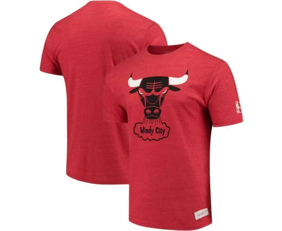 lacitesport.com - Mitchell&Ness NBA Chicago Bulls T-shirt de basket Enfant, Taille: 10 ans