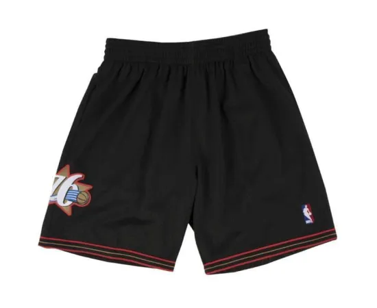 lacitesport.com - Mitchell&Ness Swingman Philadelphia 76ers Short de basket Adulte, Taille: XXL