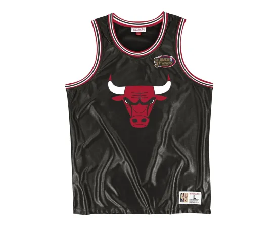 lacitesport.com - Mitchell&Ness NBA Dazzle Chicago Bulls Maillot de basket Adulte, Taille: XS