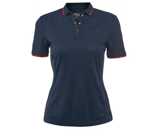 lacitesport.com - Fila Palina Polo de tennis Femme, Couleur: Bleu Marine, Taille: S