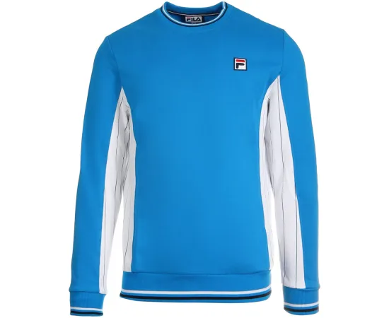 lacitesport.com - Fila Finn Sweat de tennis Homme, Couleur: Bleu, Taille: S