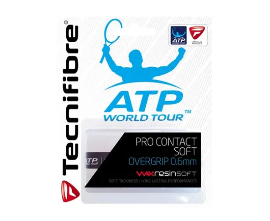 lacitesport.com - Tecnifibre Pro Contact Soft Surgrips, Couleur: Blanc