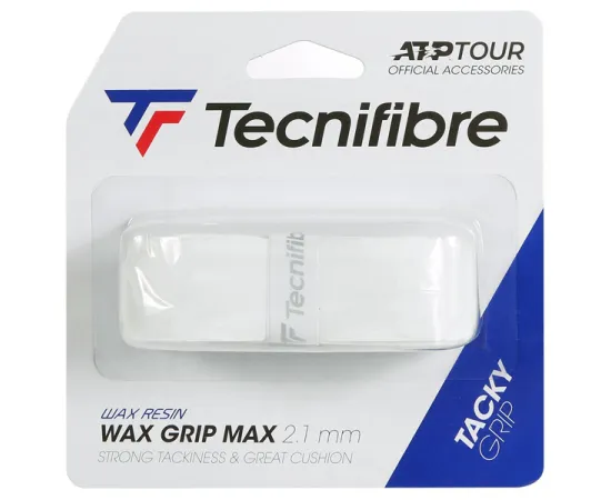 lacitesport.com - Tecnifibre Wax Max Grip, Couleur: Blanc