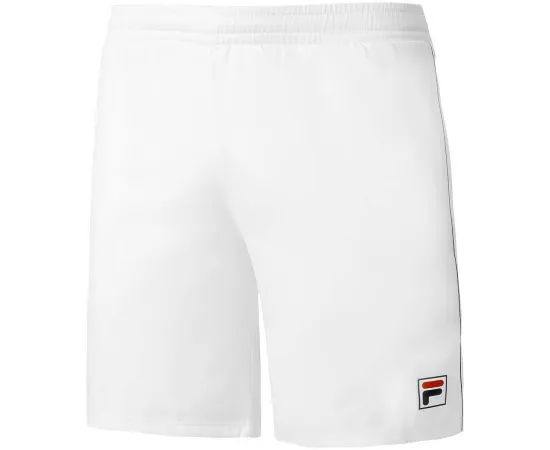 lacitesport.com - Fila Leon Short de tennis Enfant, Couleur: Blanc, Taille: 10 ans