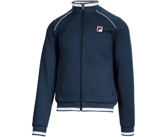 lacitesport.com - Fila Spike Veste de tennis Homme, Couleur: Bleu Marine, Taille: S