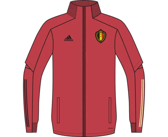 lacitesport.com - Adidas Belgique Veste 2020 Homme, Taille: S