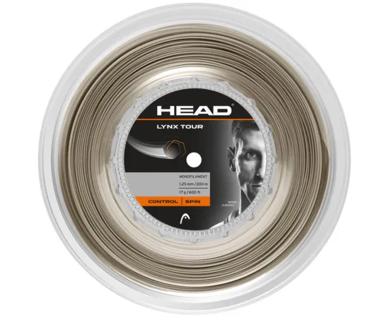 lacitesport.com - Head Lynx 200m Cordage de tennis, Couleur: Gris