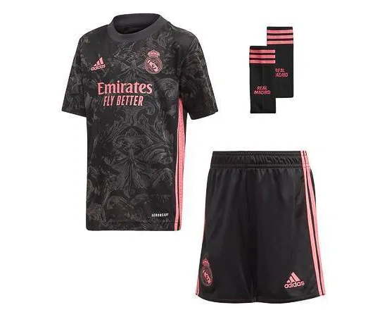 lacitesport.com - Adidas Real Madrid Third 20/21 - Minikit, Taille: 2/3 ans